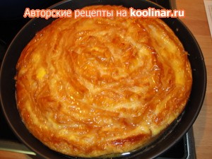 Греческий пирог из теста Фило