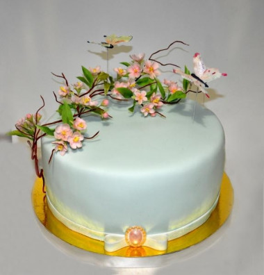 Украшение тортов видео