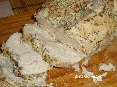 Куриная грудка в микроволновке