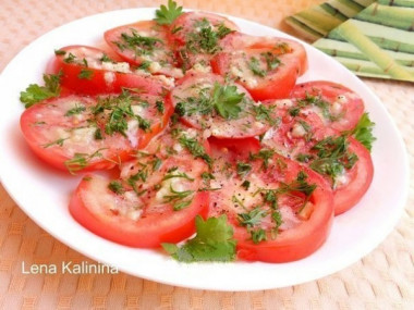 Маринованные помидоры за 30 минут.