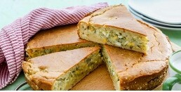 заливной пирог с капустой