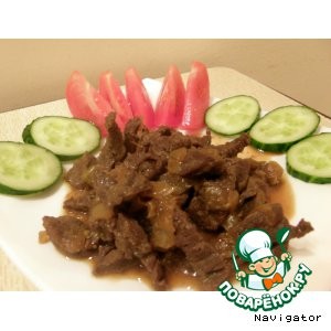 Говядина в соевом соусе за 25 минут":