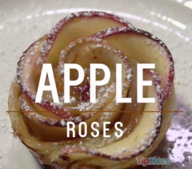 Яблочные розочки