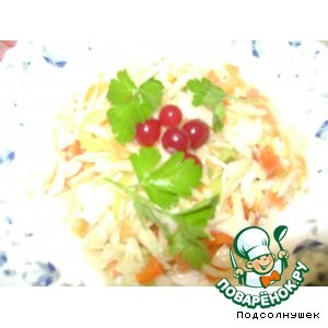 Салат витаминный