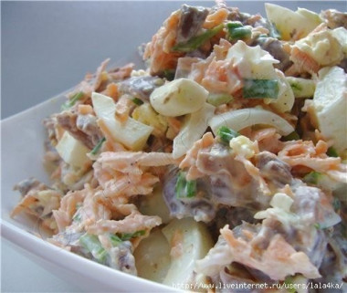 Салат "радость Жеглова"