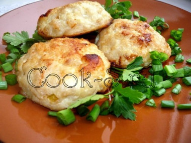 Куриные котлетки в духовке