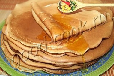 Блины на простокваше