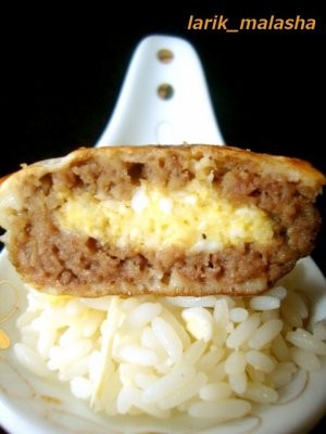 Зразы с фарша и сыра