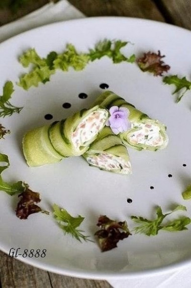 Роллы из огурца