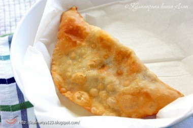 Чебуреки на кефире