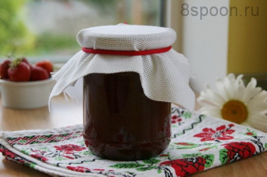 Вкусный клубничный джем на зиму с апельсином и яблоками