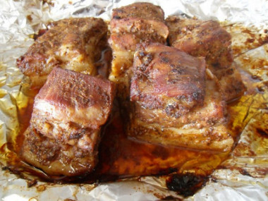 запеченное сало