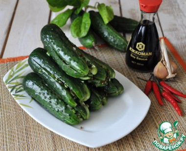 Острые огурцы по-китайски