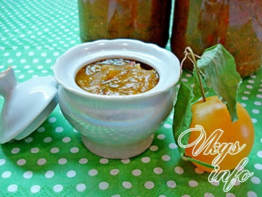 Рецепт соуса ткемали из алычи на зиму