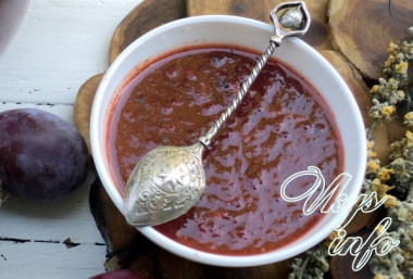 Соус «Ткемали» из слив на зиму рецепт