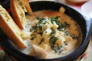 Колумбийский суп Чангуа 