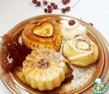 Лимонный творожник