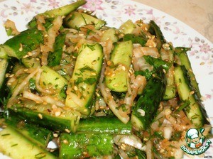 острые огурцы по корейски