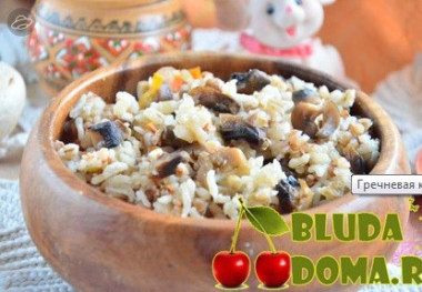 Гречневая каша в мультиварке по-монастырски
