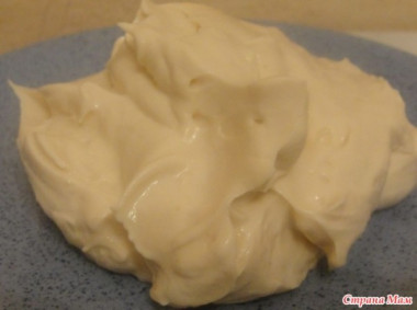 Крем "Нежный" из ряженки