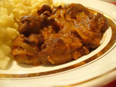 "Куриная печень "Быстрое угощение"":