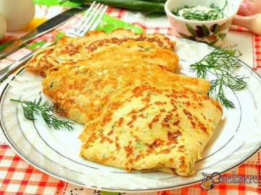 Блинчики из кабачков! 