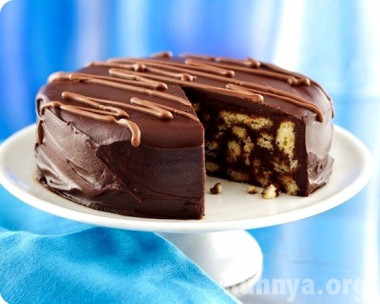 ТОРТ " ШАРЛОТТА" (без выпечки) 