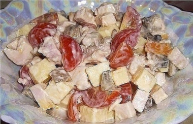 9 вкусных салатиков лёгкого приготовления