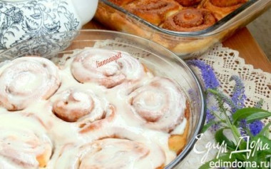 БУЛОЧКИ СИНАБОН (CINNAMON ROLLS)