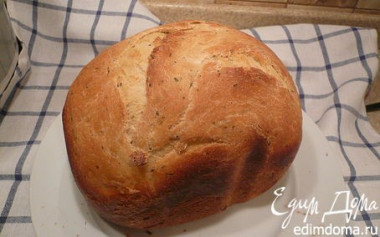 ИТАЛЬЯНСКИЙ ХЛЕБ НА КИСЛОМ МОЛОКЕ С ТРАВАМИ 