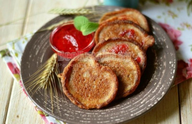 Оладьи из отрубей