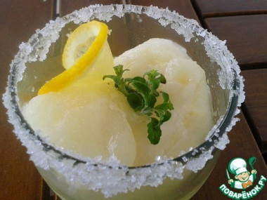 Сорбет с лимончело