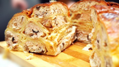 Курица фаршированная блинами ♥ Курица По-Царски рецепт 05 августа 2016     