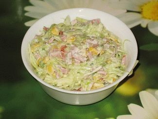 С кукурузой и капустой
