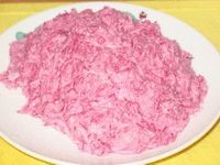 Салат из свеклы с сыром