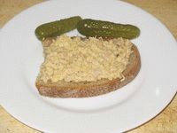 Из печени трески с сыром