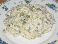 С мясом,картошкой и яйцами