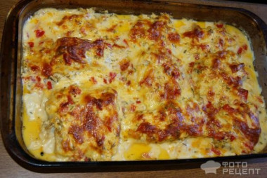 Рыба в духовке по-гречески