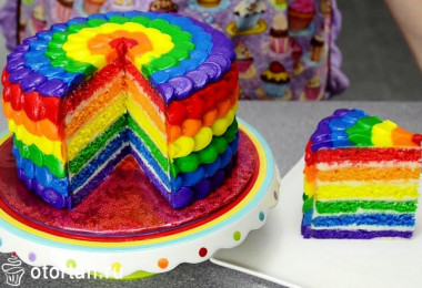 Рецепт торта Радуга
