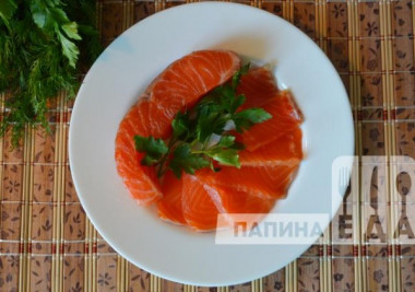 Засолка сёмги дома