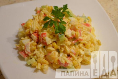 Крабовый салат....