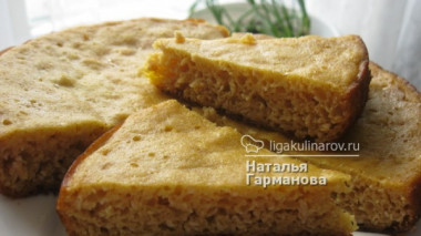 Сырный пирог в мультиварке