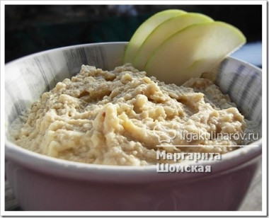 Форшмак из сельди с яблоками