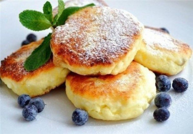 Низкокалорийные сырники 