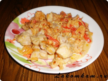 ФРИКАСЕ ИЗ КУРИЦЫ