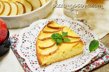 Простой грушевый пирог