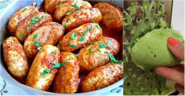  Пышные котлетки из кабачка