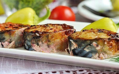 Вкусная скумбрия в духовке