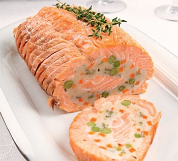 Рулет из лосося