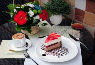 Торт благодарственный "Валентин" - рецепт.